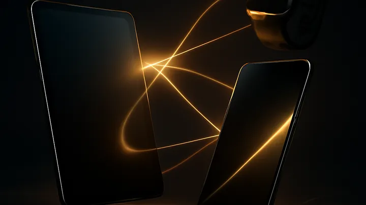 7666BDT COM - Multiple devices floating in harmony 7666BDT COM Multiple devices floating in harmony